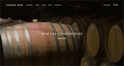 Desktop Screenshot of handokwine.com